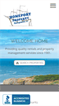 Mobile Screenshot of homeportrentals.com